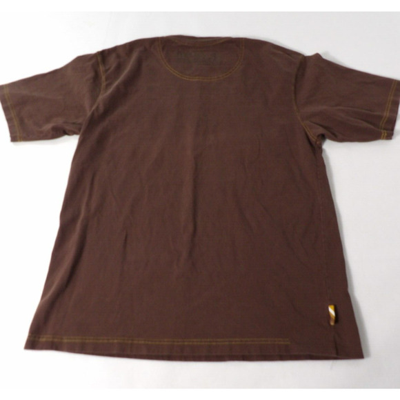 Vtg Mecca USA Style Scienz Scine Day One T Shirt Size XL Brown Y2K Embroidered - Picture 12 of 12